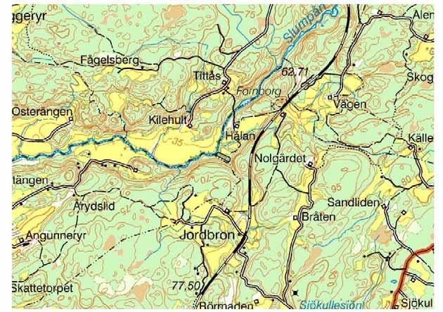 Trollhättan, Kilehult, S om Hålan, bäckravin AK Naturkonsulterna