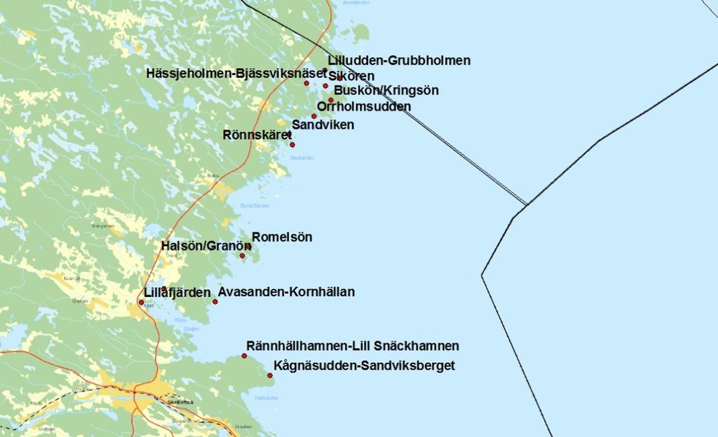 3 Inledning Länsstyrelsen föreslår att det generella strandskyddet utvidgas inom ett antal områden i Skellefteå kommun.