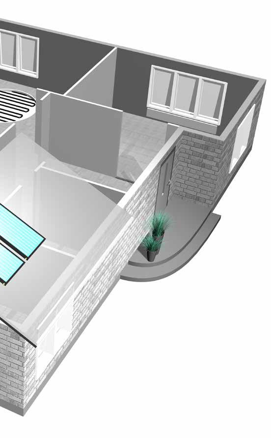 Flexibel inomhusinstallation VÄXLA FUNKTION EFTER ÅRSTID NIBE SPLIT kan användas för både värme och kyla. Vattenburen värmedistribution sker med radiatorer eller golvvärmesystem.