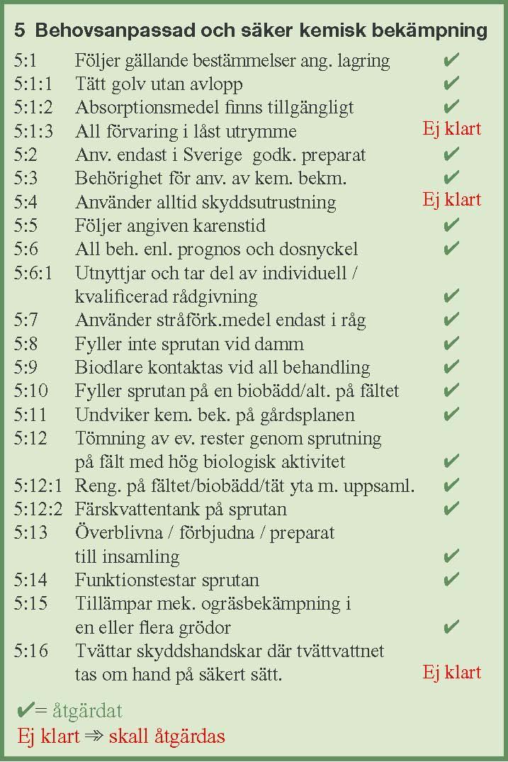 Nästa steg är att upprätta en åtgärdsplan som skall redogöra för vilka åtgärder som skall vidtas samt när dessa skall vara genomförda.