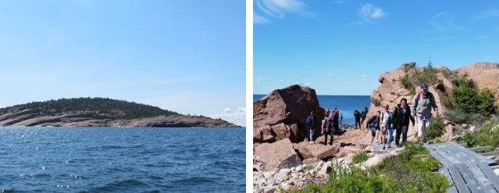 Förr trodde man att Blå Jungfrun var Blåkulla, där häxorna träffades på skärtorsdagen. Det går båtturer från Oskarshamn till Blå Jungfrun under sommaren.