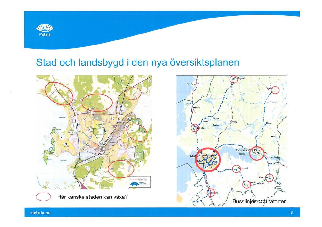 Stad och landsbygd i den