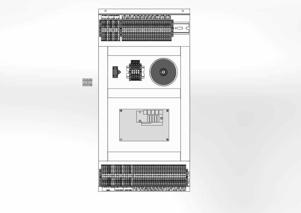 Givare och tillbehör Anslutning av externa komponenter 10 12 14 1 2 3 4 5 6 7 8 9 11 13 1. CP1/SK1 Start 2. CP2/DX Start 3. CO 2 4. ST1 5. ALM, Summalarmutgång, max 24 V, 200 ma 6. Fire, Brandlarm 7.