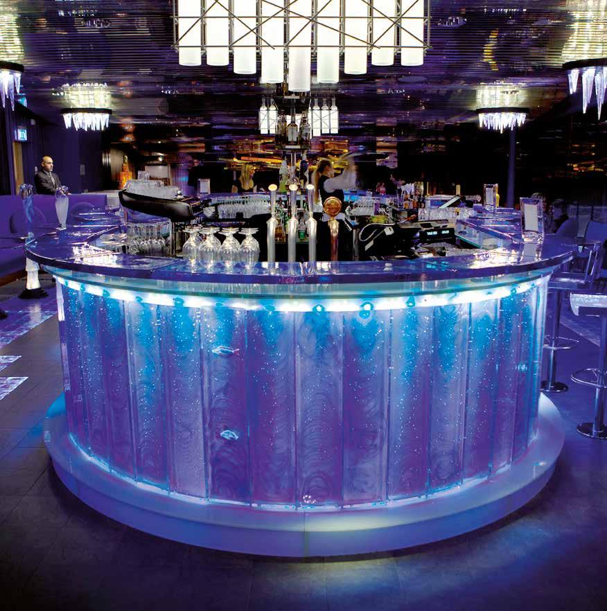 Crystal Bar. Kosta Boda Art Hotel.