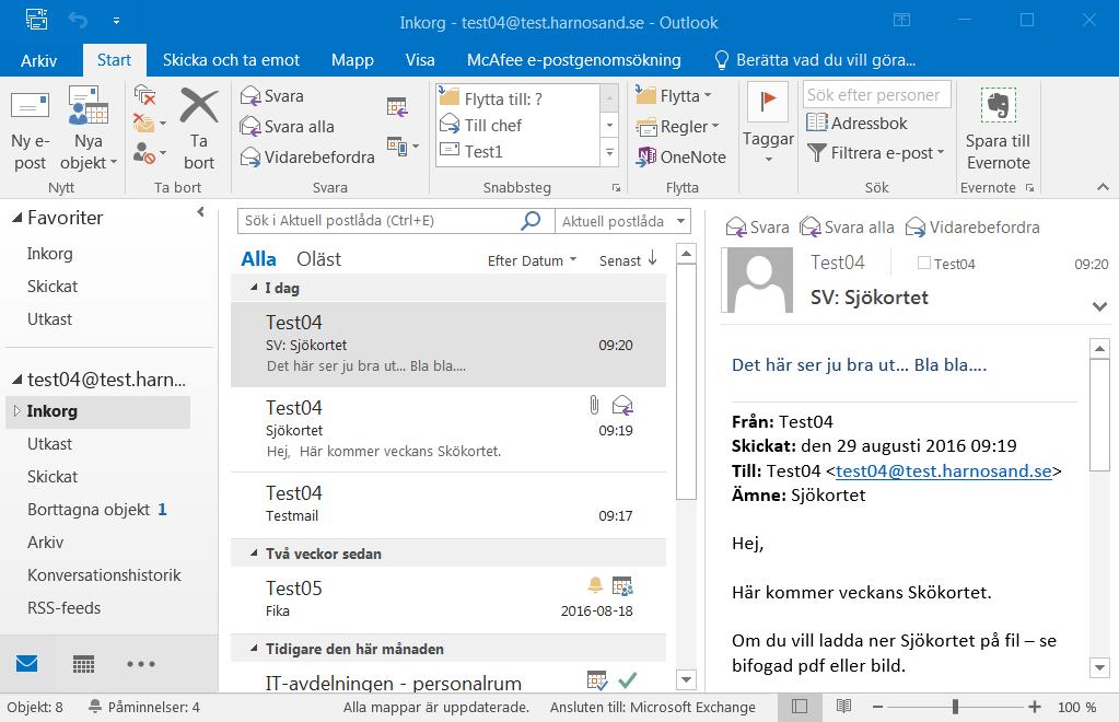 Öppna och göra bokningar i sin kalender Kalenderfunktionen i Outlook är på många sätt lik andra programs kalendrar. Det mesta är ganska intuitivt.