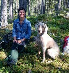 Båda är aktiva i vorstehklubben och har sin hund, att skapa en god relation och få apporten att sätta sig. Både Peter och Ewa har fört hundar till första pris på fullbruksprov.