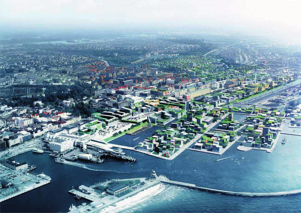 Först ut är stadsdelen Oceanhamnen. Utvecklingen av stadsdelen är en viktig del i Helsingborgs stads strävan att nå visionen för Helsingborg 2035.