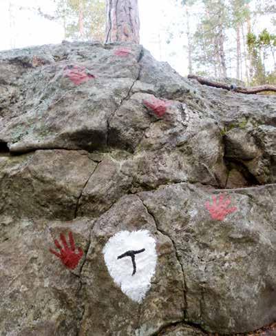 Här kan man svinga sig, klättra och balansera sig fram över gråbergsklyftor och furustammar.