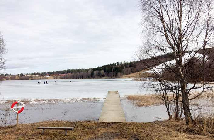 Sidsjö friluftsområde ett gott exempel Foto: Anders Arnell Under Tankesmedjan anordnades studiebesök för deltagarna. Ett av dessa var en utflykt till Sidsjöns naturreservat och friluftsområde.