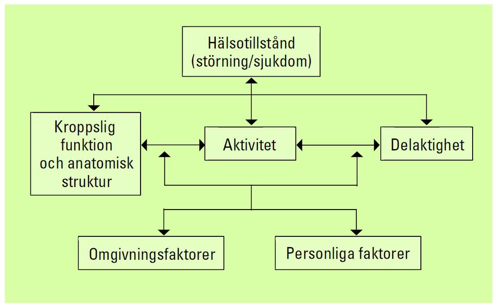 ICF: Klassifikation av