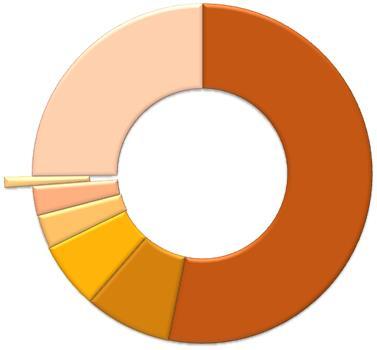 Världens aktiemarknader Övriga 25% Sverige 1% Frankrike 3% Kanada 3% USA 53% England 6% Japan 8% Wassum 2017 13 Källa: FTSE Avkastning i olika länder 1900 2016* 8 Procent per år Aktier Obligationer 6