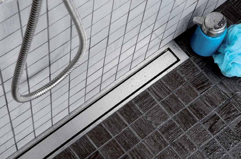 Tips! Strecka en linje på golvbrunnen 20 mm från brunnshålets kant. 5. Klipp/snitta SCHÖNOX WSF folie i hörnerna för enklare montering.