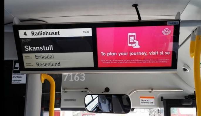 Bilaga KTN 2017 33 Reklampotential i kollektivtrafik sida 9 Hallandstrafiken, Västtrafik, Kalmar Länstrafik och Västmanlands Lokaltrafik särskiljer sig från övriga, med hela eller delar av