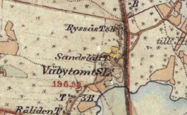 Ganska småskaligt kustjordbruk. Ganska stor andel åker och stor andel äng 1836, som senare blivit betesmark. Det kan ha funnits kvar mindre ytor av ängsmark 1930, och åkerrenar slogs säkerligen.