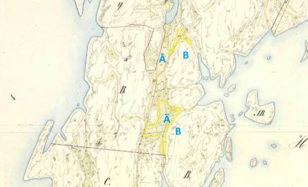 Härön Laga skifte 1843. 1930-tal Mycket småskaligt skärgårdsjordbruk. Landskapet dominerades av betesmark.
