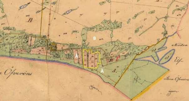 Höga Laga skifte 1850. 1930-tal Mycket småskaligt kustjordbruk dominerat av betesmark.