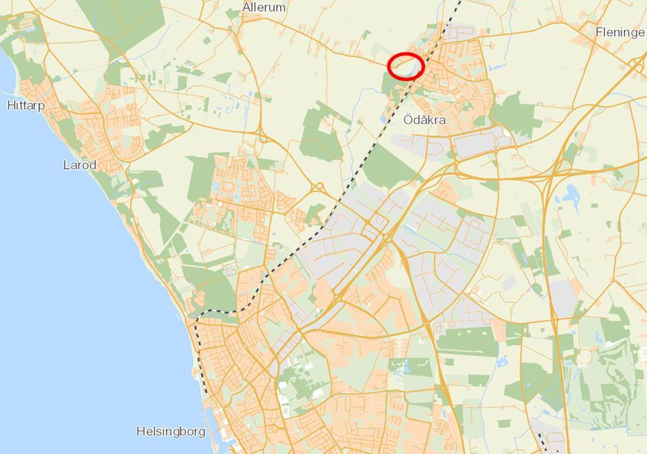 Detaljplan för del av fastigheten Del av Duvestubbe 1:1, Ödåkra Helsingborgs stad Underlag för planuppdrag Syfte och process Detaljplanens syfte Syftet med detaljplanen är att utveckla Ödåkras västra