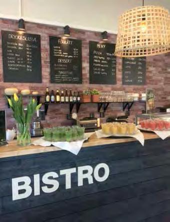 Bistro Welcome to our new bistro, serving a selection of