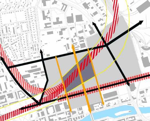 7 8 EFFEK T ER För Norrköping behövs cirka 2 500 cykelplatser, 800 bilparkeringar samt ytor för spårvagnar, bussar och angörande bilar. Detta motsvarar cirka 30 000-35 000 kvadratmeter.