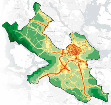 Processinriktat klimatanpassningsarbete Stadens klimatanpassningsarbete är processinriktat.