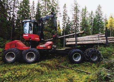 3 HOLMEN ÅRSREDOVISNING 22 Holmen Skog Den nya skogsmaskintypen drivaren är resultatet av ett fruktbart samarbete mellan Holmen Skog och maskintillverkare.