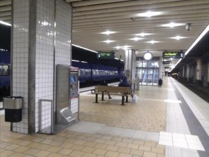 Stationen har dessutom ett stort resandeflöde vilket ger ett begränsat utrymme för resenärer att vänta på själva plattformarna.