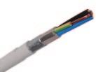 FQLQ 450/750 V S07Z1A5EZ1-R Kabeln är avsedd för fast förläggning inomhus och utomhus. Vid förläggning i mark skall kabeln förses med extra skydd mot mekanisk åverkan.