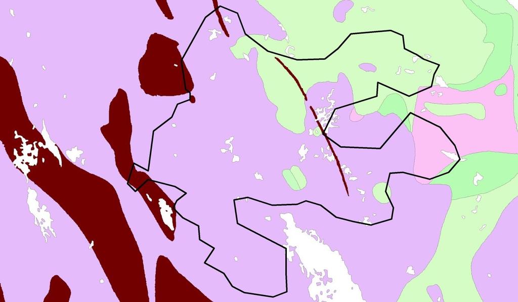 2015-05-29 Venjans tallvärdetrakt 8(18) Inom värdetrakten finns några intressanta sjösystem sammanlänkade med åarna Littran och Kräggan.