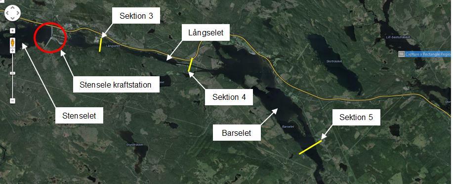 Umluspen, hb = 33,5 m 2003 2010 2012 Tappning spillfåran (timmar) 2929 2206 1420 Energiförlust (GWh/år) 17,51 13,19 8,49 Kostnad energiförlust (MKr/år) 5,60 4,22 2,72 Tabell 3:3.