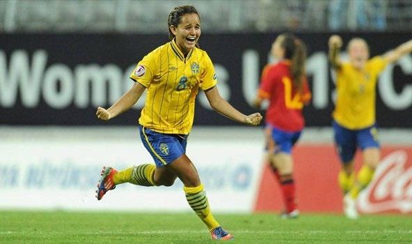 Josefine spelade ytterligare en säsong i Storvreta innan hon sedan lämnade för klubbar som Linköping, Tyresö och franska Montpellier.