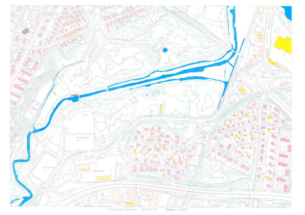 Tomt för mellanlagring samt omlastning Ca 20000m2 Tänkt lasbilsvåg Tänkt transportväg