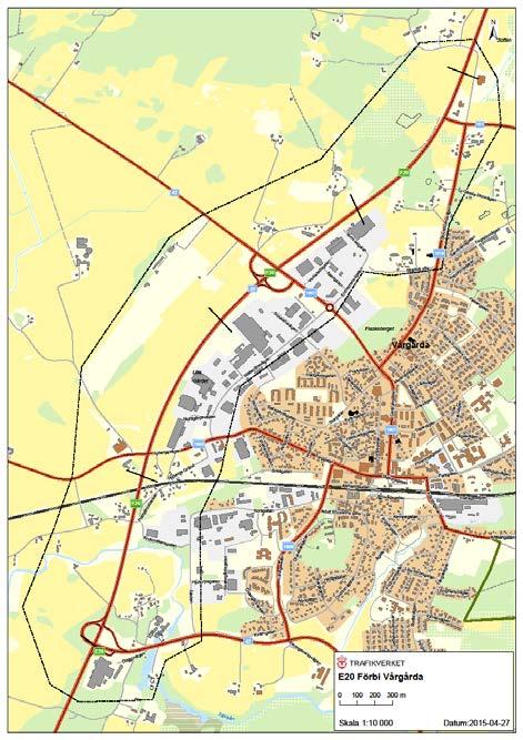 Förbi Vårgårda,4km Projektledare: Mattias Andersson Projektet omfattar ombyggnad av bef väg till 1+1 resp 2+2 Kontrakterad konsult är ÅF för framtagning av