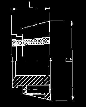 Spännhylsa Top-Grip, GT (System Hainbuch) Egenskaper: draghylsa, vulkaniserad,