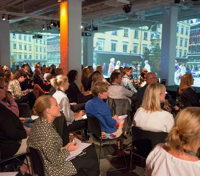 Konferensen startar 10.00 och slutar 17.00, efter det bjuder vi in till after conference med vin, mingel och nätverkande.