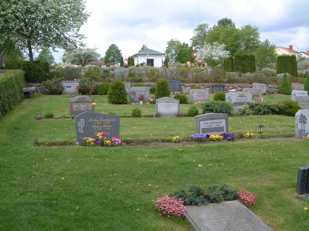 Gravkapellet från öster. Foto Östergötlands museum 2002.