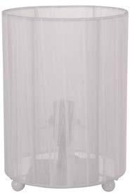 Vit LAMPA EMMA ORGANZA 30947