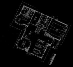 Redovisning av byggnad med fotavtryck (footprint) ev används bottenplatta /golvhöjd.