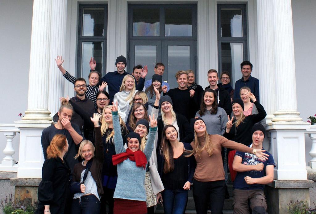 13 Deltagarna i Nordic City Challenge 2016 utanför Jonsereds herrgård i Göteborg NCCprojektet beviljades separat 3-årsfinansiering av NORDPLUS för åren 2016-2018.