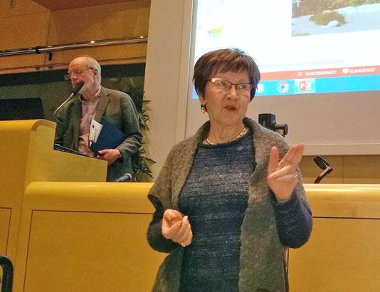 Det här gjordes som mångprofessionellt samarbete mellan experter från olika utbildningar.