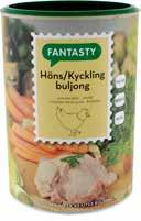 DIN RESTAURANGGROSSIST BULJONG Flera smaker. 0,9-1 kg Fantasty 59 Ord.