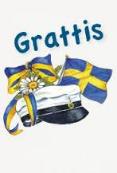 till midsommarfirande och laga lunch fiskpinnar: Irma och Nora baka Student