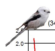 Figur. forts. Populationstrender för 85 arter. Species indices (cont.). Nötskrika, Garrulus glandarius (86, -.9, ***; 5, -.