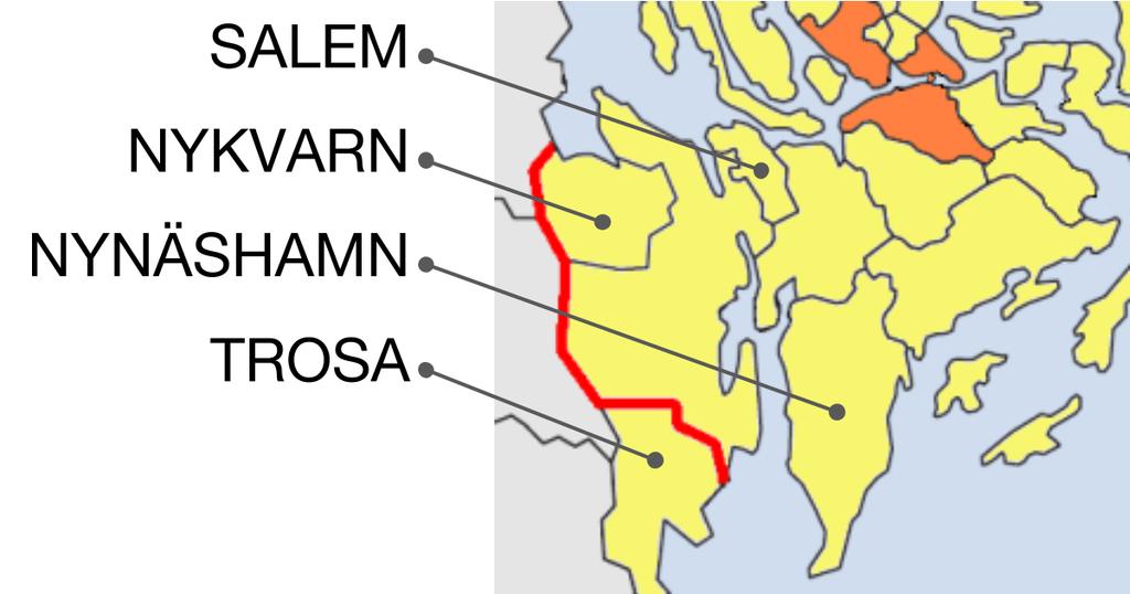 Går det bra för nya kommuner? Från grannkommunerna Botkyrka, Nyköping och Södertälje har Salem, Trosa och Nykvarn bildat nya kommuner.