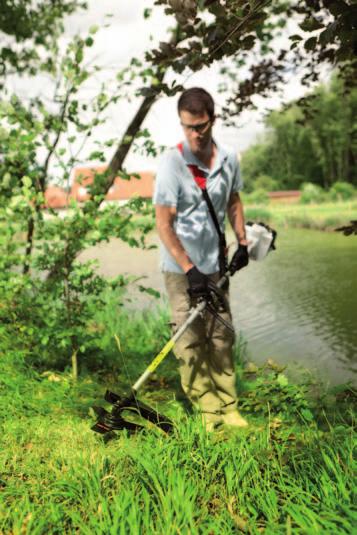 användningsområden och är därmed välutrustad för trädgårdsarbetet.