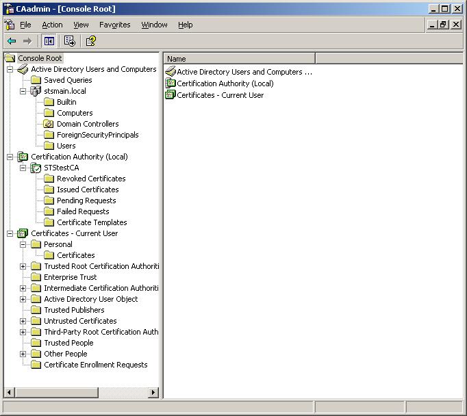 76 Installation av nätverksserver A.2.1 Active Directory (rollen Domain Controller) För Active Directory ställde jag in att servern skulle vara domänkontrollant för domänen stsmain.