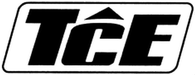 18; 27.05.17. Beskrivning The mark consists of Latin letters TCE. : CHANGSHU TONGRUN AUTO ACCESSORY CO., LTD., New Longteng Industrial Park, Changshu Economic Development Zone, Jiangsu Province, Kina.