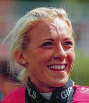 Hennes karriär inleddes hos Jim Bolger och Kevin Prendergast och redan i hennes tredje ritt kom första segern på hästen Celtic Dane.