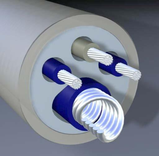 Elektroder Urethane För minskad friktion I kärlet och mot andra elektroder Tines Skruv ETFE (ethylene-tetra-fluoro-ethylene) för lång hållbarhet och elektrisk