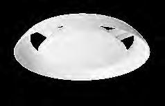 Dessutom utgör lampan ett unikt designinslag. Den finns i tre olika storlekar: 500 mm, 600 mm och 800 mm diameter.
