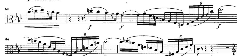 Instrumenttekniska skillnader Strängväxlingar Stråken för en stråkmusiker brukar ibland likställas med andningen för en blåsmusiker.